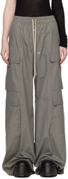 Rick Owens Khaki Temple Cargobelas Cargo Pants