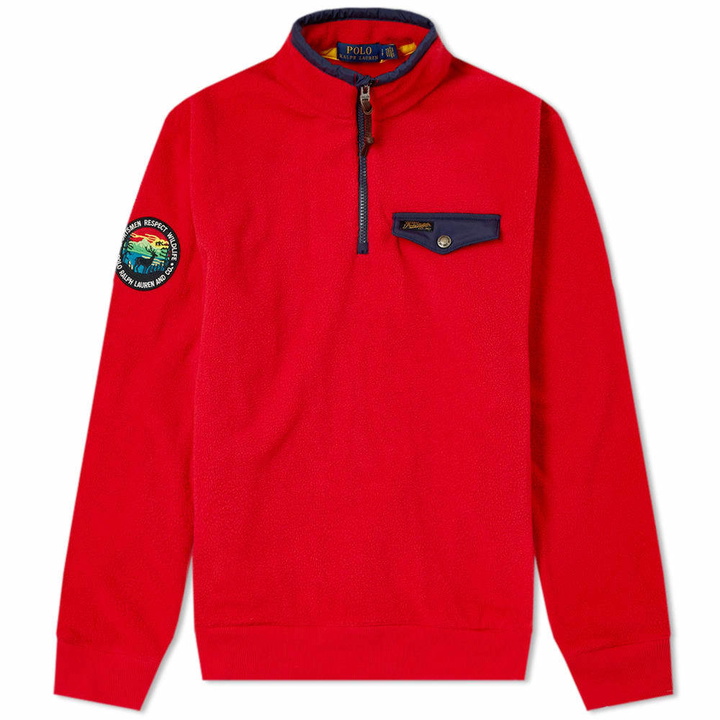 Photo: Polo Ralph Lauren Polar Fleece Half Zip Sweat