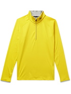 Kjus - Feel Slim-Fit Stretch-Jersey Half-Zip Ski Mid-Layer - Yellow