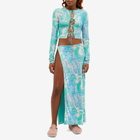Rotate Women's Printed Tie Strap Top in Katy Did Combi