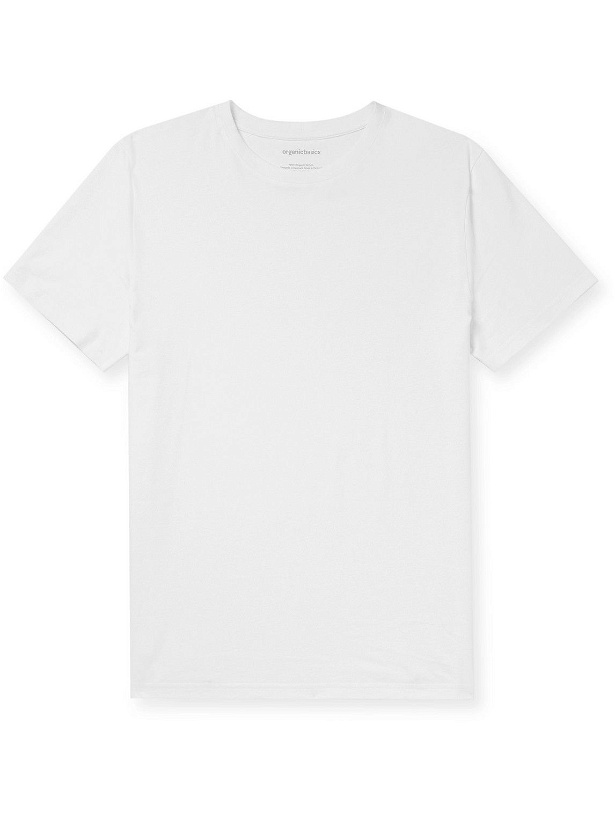 Photo: Organic Basics - Organic Cotton-Jersey T-Shirt - White