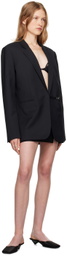 Nensi Dojaka Black Calvin Klein Edition Oversized Blazer