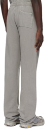 Entire Studios Gray Straight-Leg Sweatpants