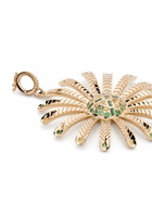 Harwell Godfrey 18K Yellow Gold Major Sunflower Pendant