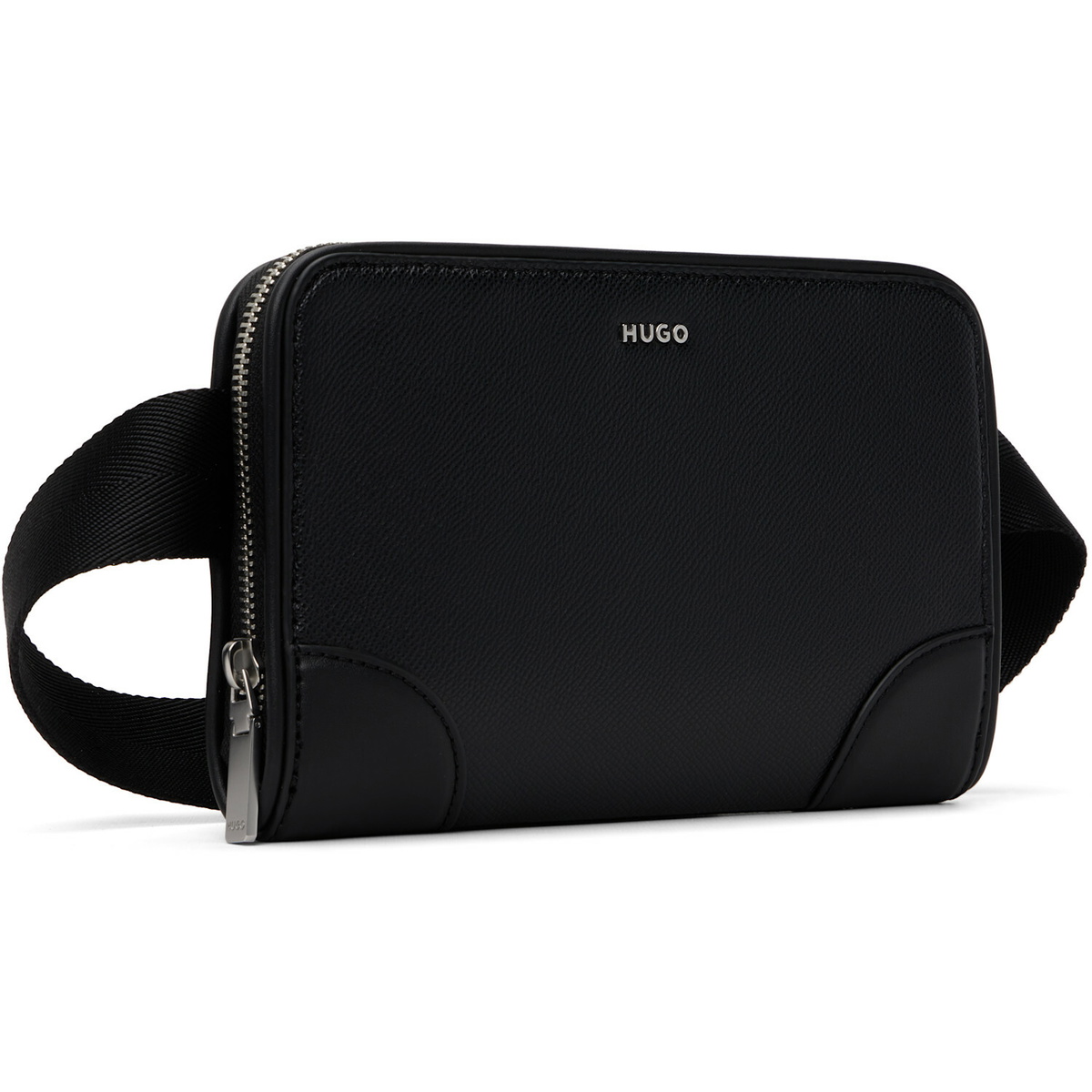 Hugo Black Crossbody Messenger Bag