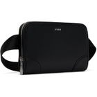 Hugo Black Crossbody Messenger Bag