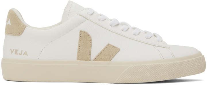 Photo: VEJA White & Beige Campo Sneakers