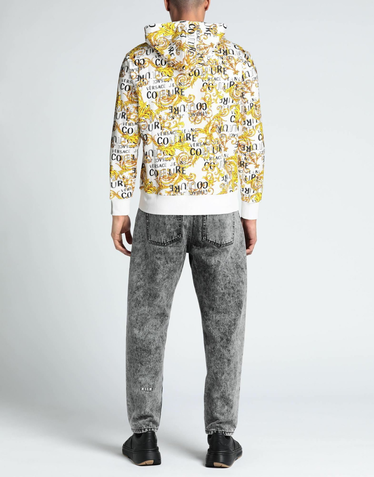 Versace Jeans Couture Mens Sweatshirt in White