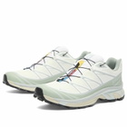 Salomon XT-6 GTX Sneaker in White/Green Milieu/Ice Flow