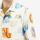 Foret Men's Heyday Artwork Overshirt in Undyed