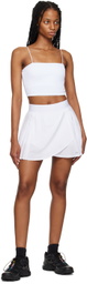 Alo White Aces Tennis Skort