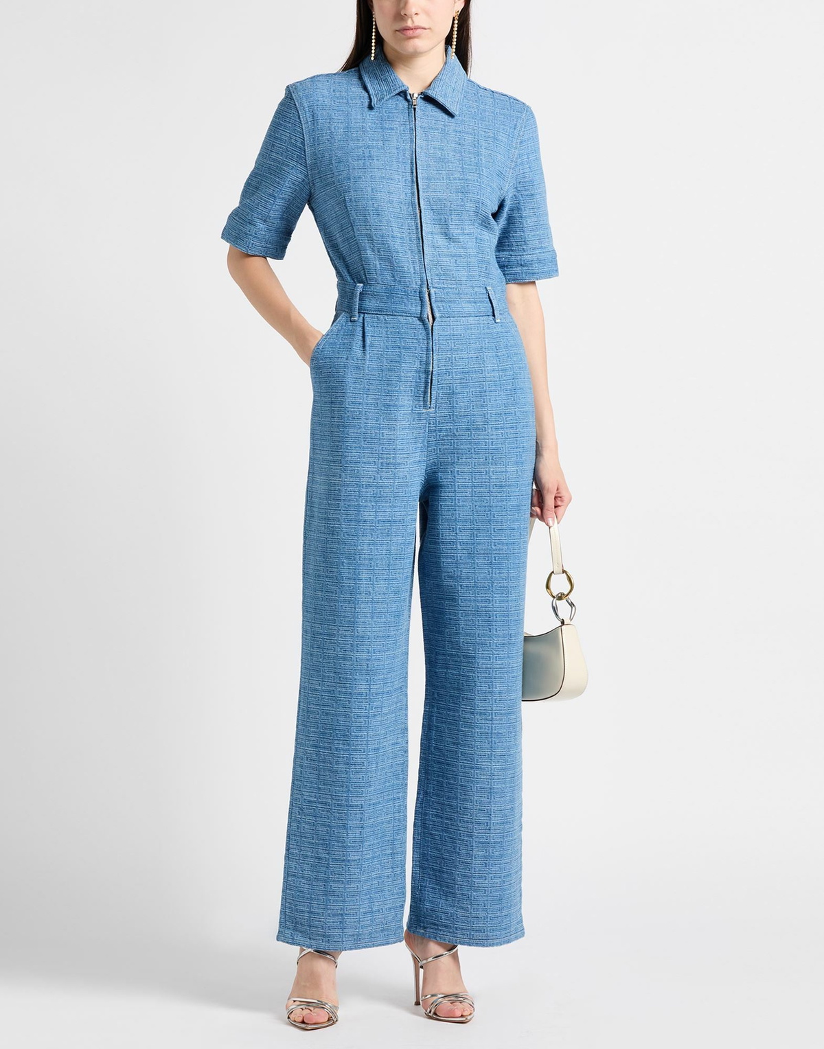 Sandro Womens Jumpsuit in Blue
