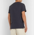 NN07 - Aspen Slub Cotton-Jersey T-Shirt - Navy