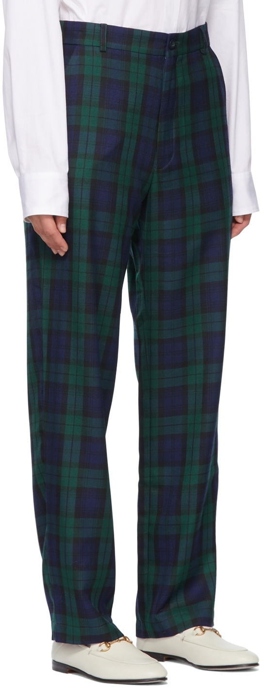 Manors Golf Green Polyester Trousers