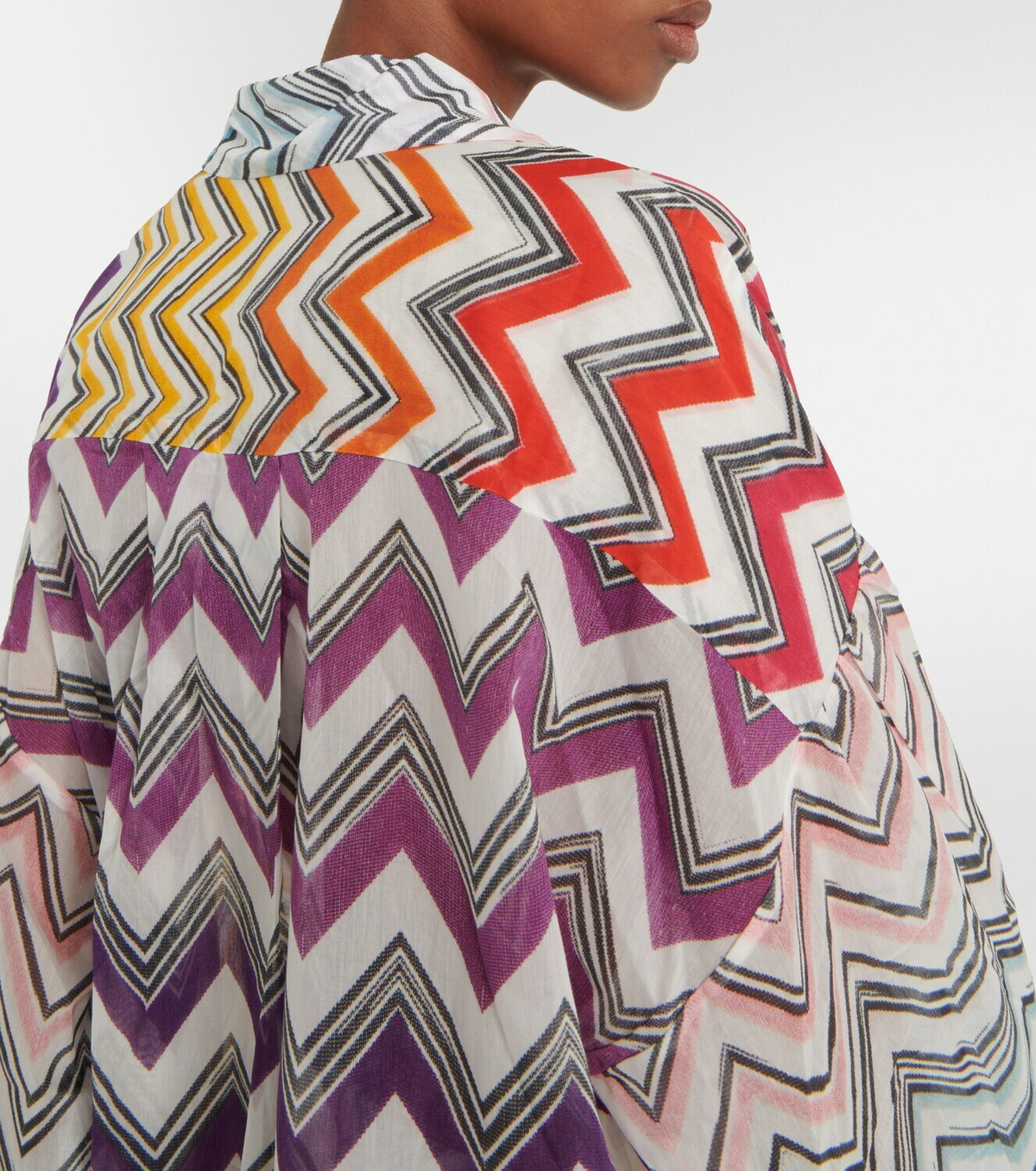 Missoni Mare Zig-zag cotton and silk shirt Missoni Mare