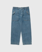 Maison Kitsune Workwear Pants Blue - Mens - Jeans