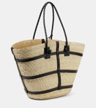 Altuzarra Watermill Large raffia tote bag