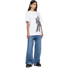 Simone Rocha White 'Pony Kid' Print T-shirt