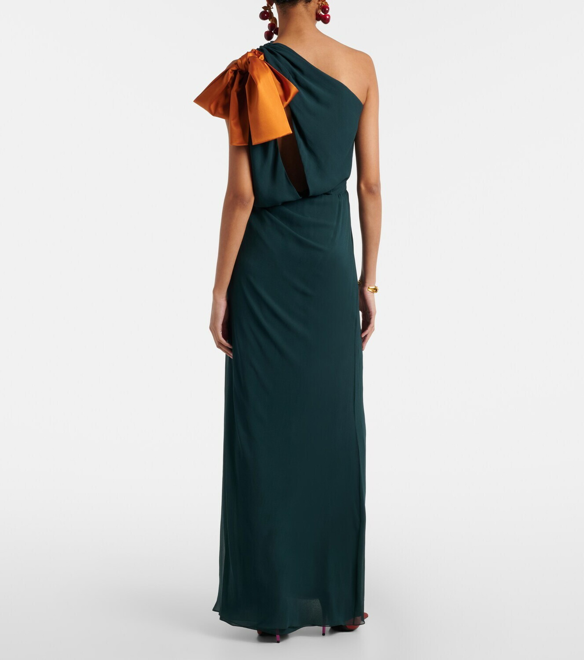 Saint Laurent Silk chiffon gown