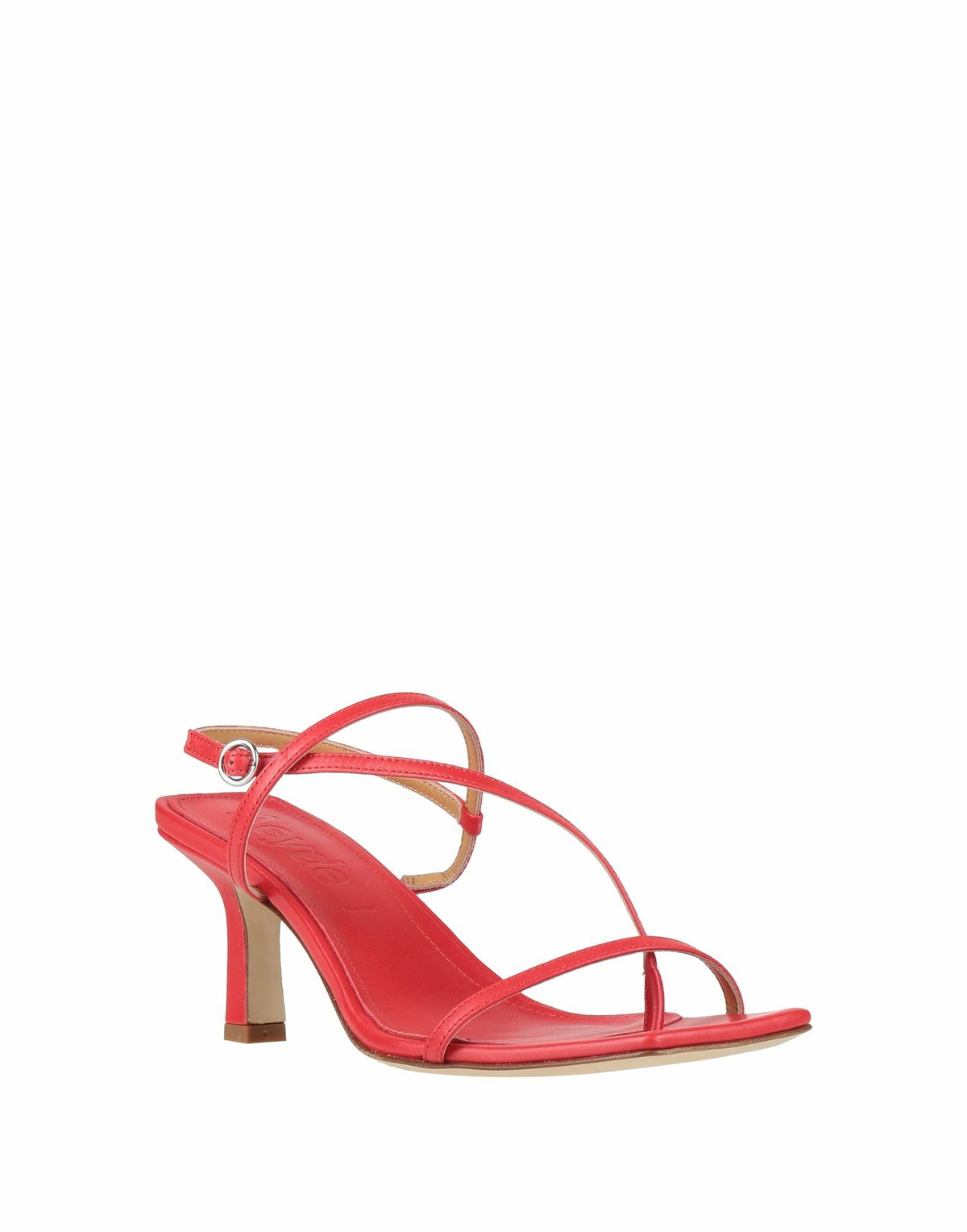 Aeyde Womens Thong sandal in Red