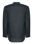 120% Lino Blue Linen Shirt