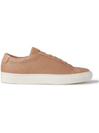 COMMON PROJECTS - Achilles Perforated Leather Sneakers - Brown