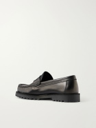 VINNY's - Lee Lake Leather Loafers - Black