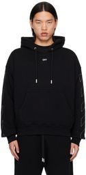 Off-White Black Off Stitch Skate Hoodie