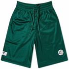 New Balance Hoops Essentials Fundamental Short in Green