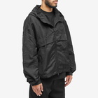 Represent Men's Hooded Track Jacket in Jet Black