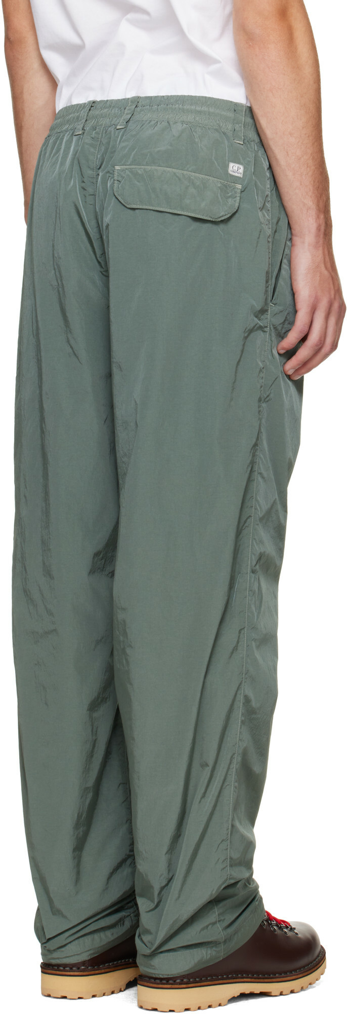C.P. Company Gray Chrome-R Regular Lens Cargo Pants