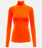 Victoria Beckham - Velvet turtleneck top