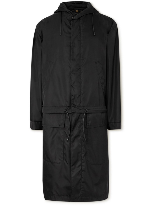 Photo: Dunhill - Compendium Convertible Shell Hooded Parka - Black