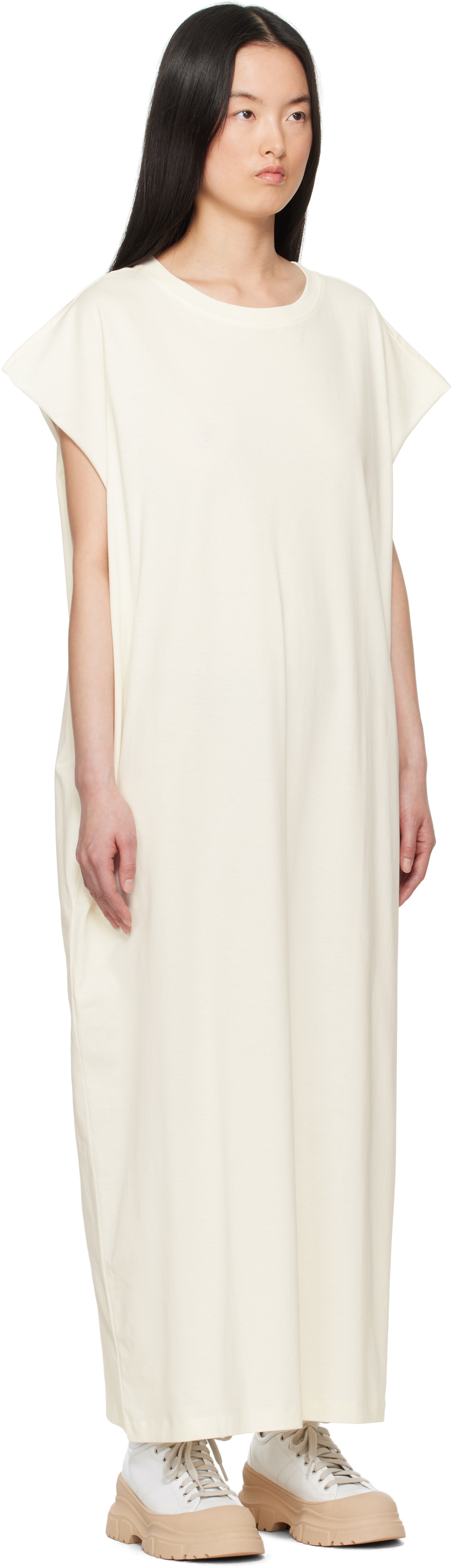 Sofie D'Hoore Off-White Thane Midi Dress