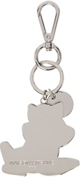 Maison Kitsuné Silver Dressed Fox Keychain