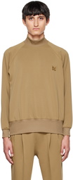 NEEDLES Khaki Mock Neck Sweater