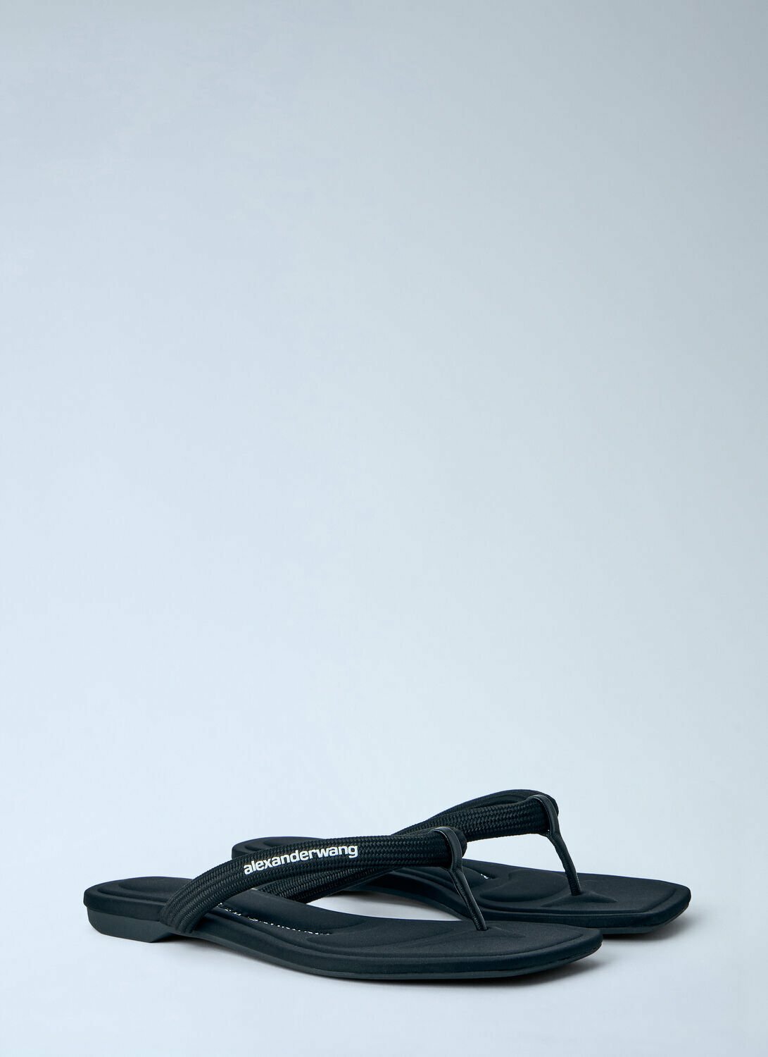 Alexander Wang Jenna Tubular Flat Thong Sandals