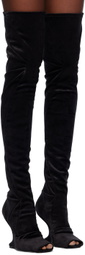 Rick Owens Lilies Black Cantilever 11 Boots