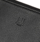 Dunhill - Cadogan Full-Grain Leather Zip-Around Pouch - Men - Black