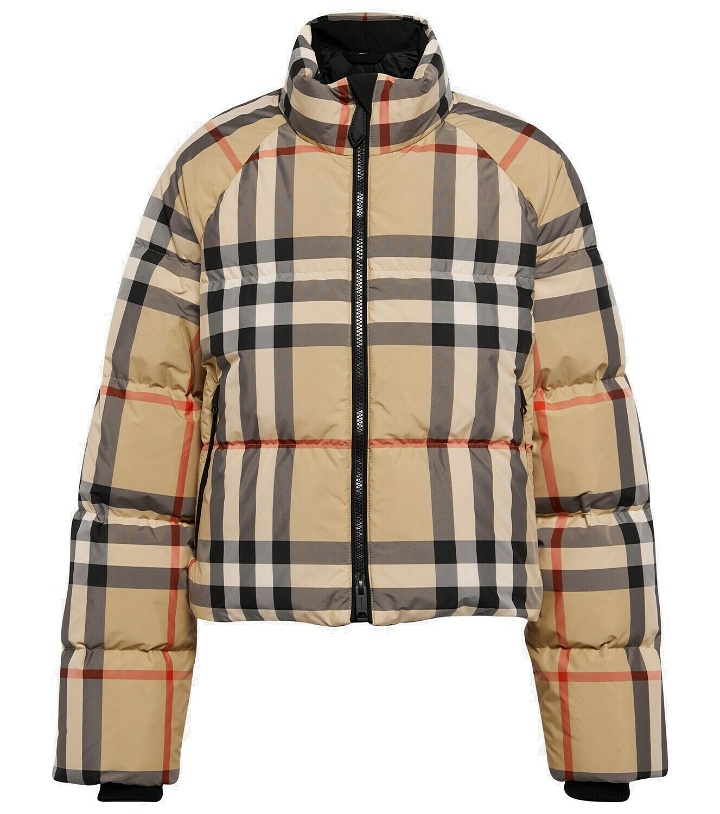 Photo: Burberry - Vintage Check down jacket