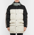 Gucci - Webbing-Trimmed Quilted Shell Hooded Down Jacket - Men - Black