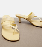 Manolo Blahnik Susa leather thong sandals