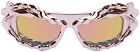 Ottolinger Pink Twisted Sunglasses