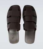Ancient Greek Sandals Andreas leather fisherman sandals