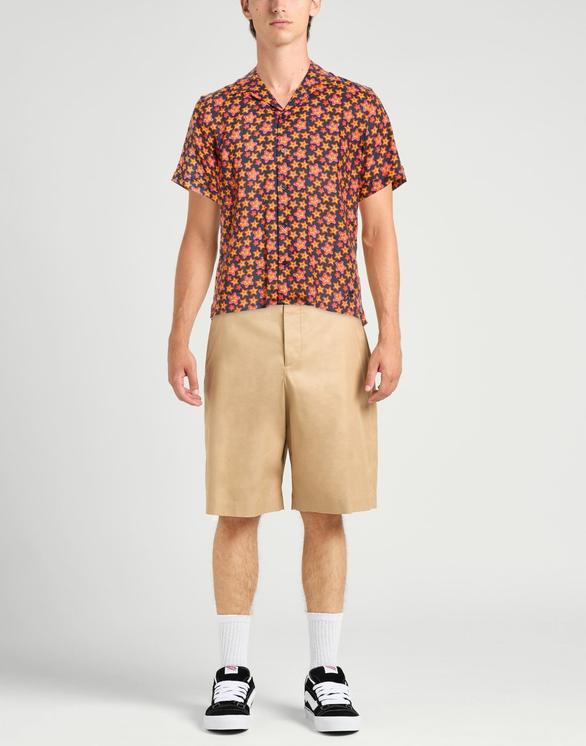 Vilebrequin Mens Shirt in Orange