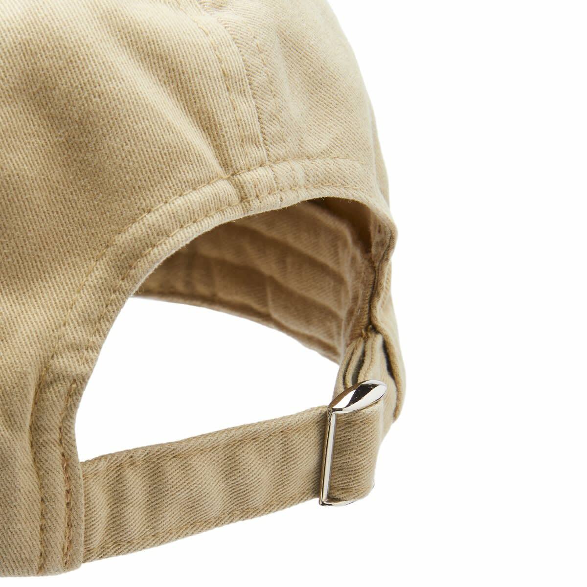 Studio Nicholson Men's Logo Cap in Sand/Blue