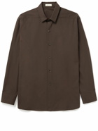 Fear of God - Eternal Cotton-Blend Poplin Shirt - Brown