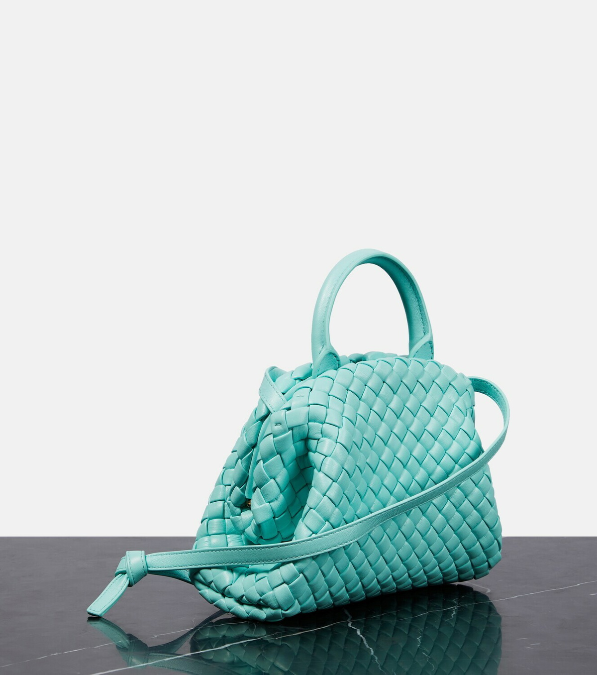 Bottega Veneta - Mini Handle leather tote bag Bottega Veneta