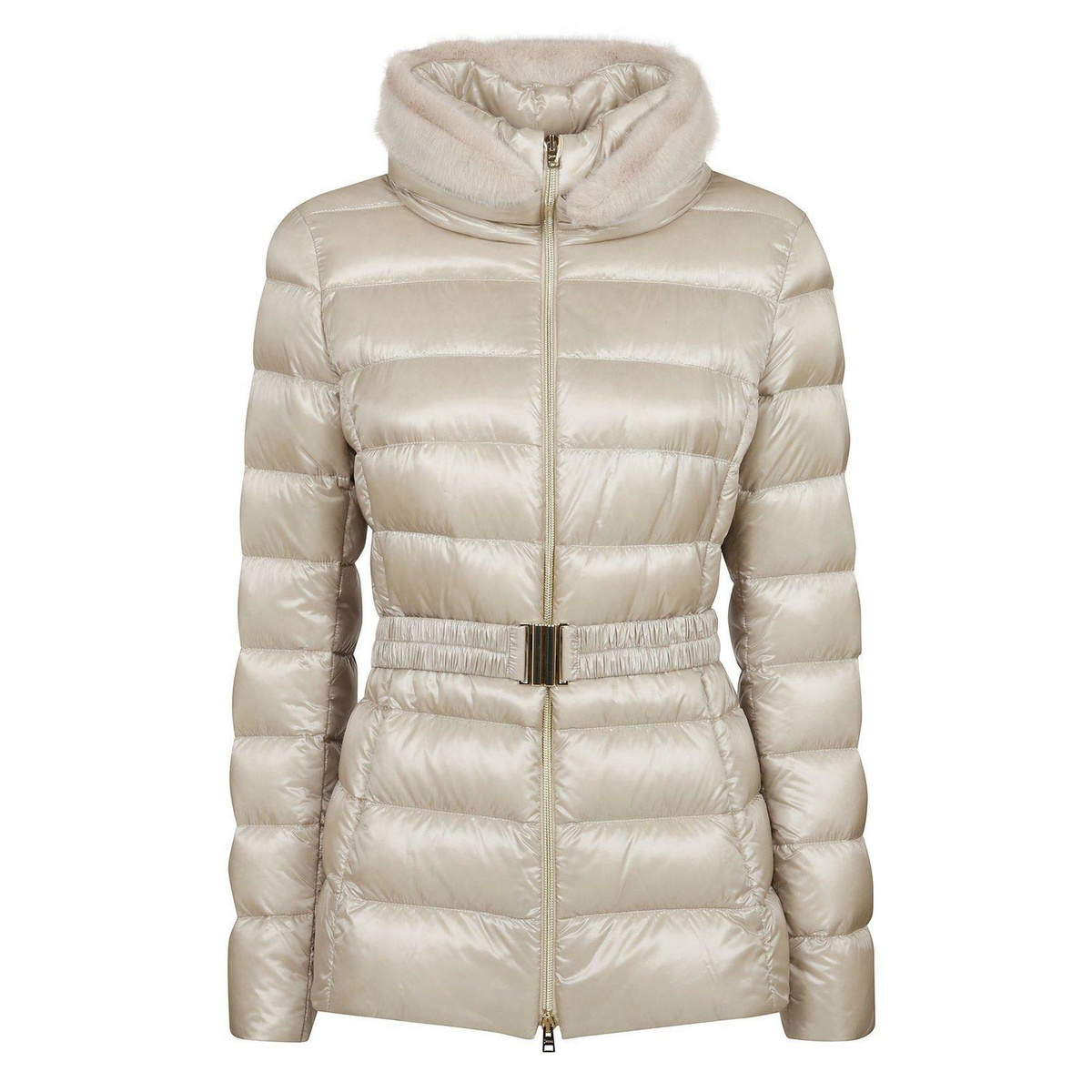 HERNO - Belted Short Down Jacket Herno