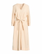 Peserico Womens Midi dress Cream